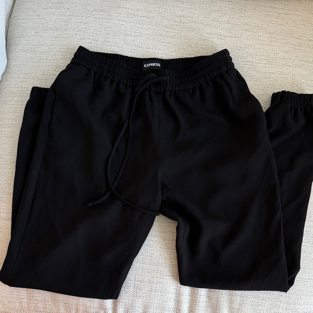 Express Classic Black Dressy joggers